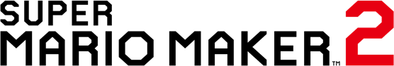 Super Mario Maker 2 game logo.