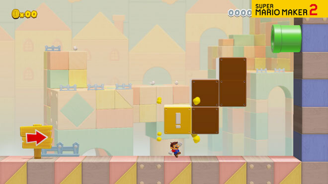 Video of Mario hitting the ! Block to expand it.
