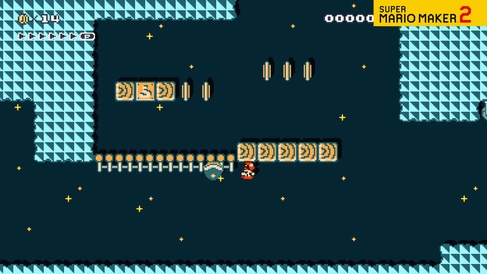 A video of Mario making his way through an Underground course.